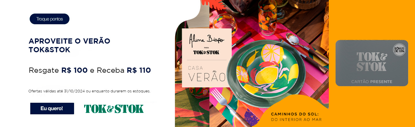 CARTÃO PRESENTE TOK STOK